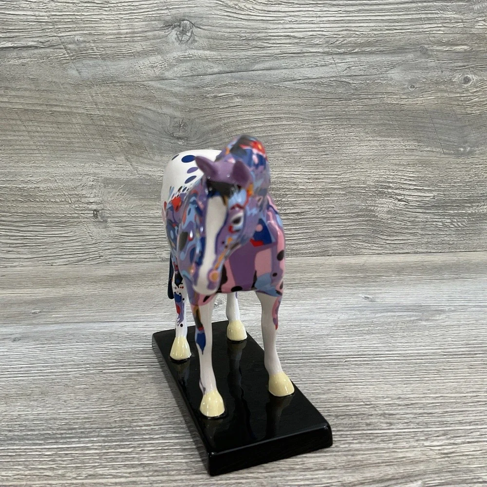 Trail of Painted Ponies Mosaic Appaloosa Pony 1E/6080 w/ Box 2003